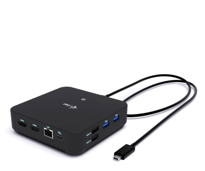 Stacja dokująca do laptopa i-tec USB-C DP Dual HDMI Dock Power Delivery 100W + Charger 100W